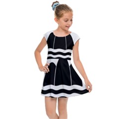 Gozo Malta Flag Kids  Cap Sleeve Dress by tony4urban