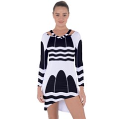 Gozo Malta Flag Asymmetric Cut-out Shift Dress by tony4urban