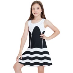 Gozo Malta Flag Kids  Lightweight Sleeveless Dress by tony4urban