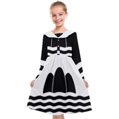 Gozo Malta Flag Kids  Midi Sailor Dress by tony4urban