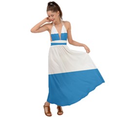 Lucerne Backless Maxi Beach Dress by tony4urban