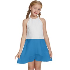 Lucerne Kids  Halter Collar Waist Tie Chiffon Dress by tony4urban