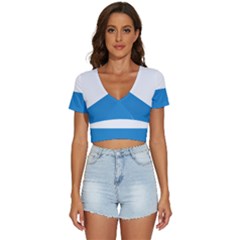 Lucerne V-neck Crop Top