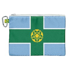 Derbyshire Flag Canvas Cosmetic Bag (xl) by tony4urban