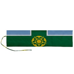 Derbyshire Flag Roll Up Canvas Pencil Holder (l) by tony4urban