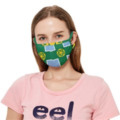 Derbyshire Flag Crease Cloth Face Mask (adult) by tony4urban