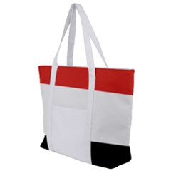 Kujawsko-pomorskie Flag Zip Up Canvas Bag by tony4urban