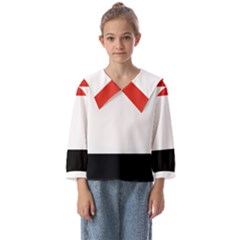 Kujawsko-pomorskie Flag Kids  Sailor Shirt