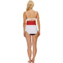 Kujawsko-pomorskie Flag Knot Front One-Piece Swimsuit View4