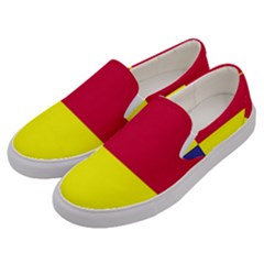 Kosicky Flag Men s Canvas Slip Ons by tony4urban