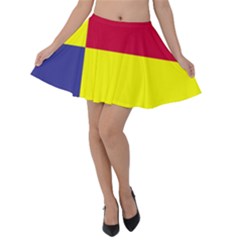 Kosicky Flag Velvet Skater Skirt by tony4urban