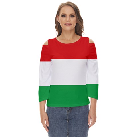 Hungary Cut Out Wide Sleeve Top by tony4urban