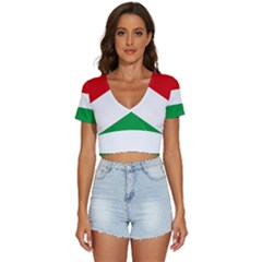 Hungary V-neck Crop Top