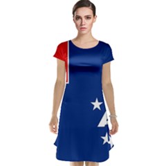 French Southern Territories Cap Sleeve Nightdress by tony4urban