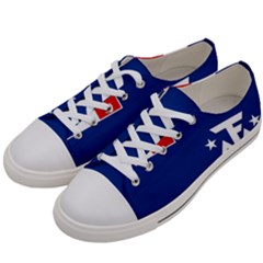 French Southern Territories Men s Low Top Canvas Sneakers by tony4urban