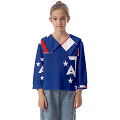 French Southern Territories Kids  Sailor Shirt by tony4urban