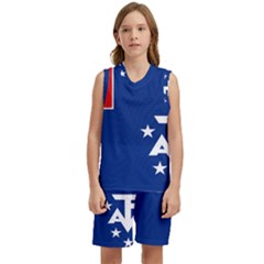 French Southern Territories Kids  Basketball Mesh Set