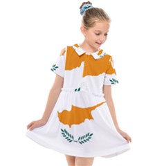 Cyprus Kids  Short Sleeve Shirt Dress by tony4urban