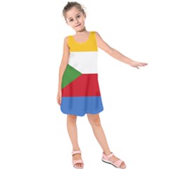 Comoros Kids  Sleeveless Dress by tony4urban