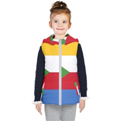 Comoros Kids  Hooded Puffer Vest