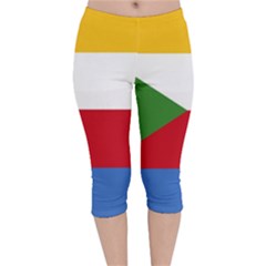 Comoros Velvet Capri Leggings 