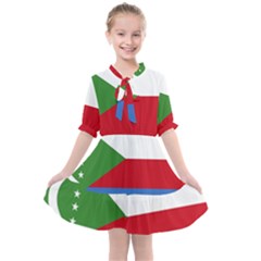 Comoros Kids  All Frills Chiffon Dress by tony4urban