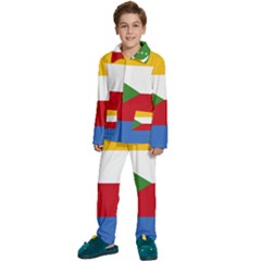 Comoros Kids  Long Sleeve Velvet Pajamas Set