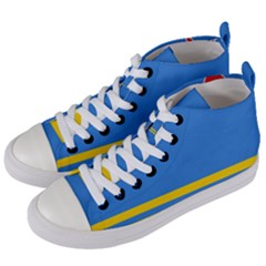 Aruba Women s Mid-top Canvas Sneakers by tony4urban