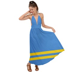 Aruba Backless Maxi Beach Dress by tony4urban