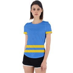 Aruba Back Cut Out Sport Tee by tony4urban