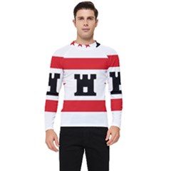 Drenthe Flag Men s Long Sleeve Rash Guard by tony4urban