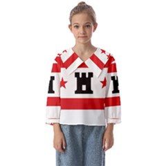 Drenthe Flag Kids  Sailor Shirt by tony4urban