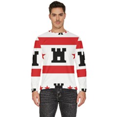 Drenthe Flag Men s Fleece Sweatshirt by tony4urban