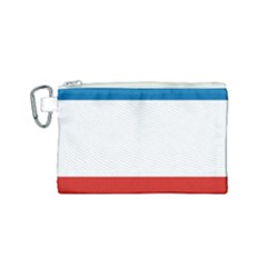 Crimea Flag Canvas Cosmetic Bag (small) by tony4urban