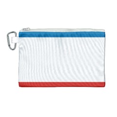 Crimea Flag Canvas Cosmetic Bag (large) by tony4urban