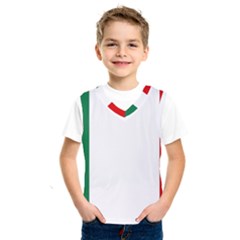 Italy Kids  Basketball Tank Top by tony4urban