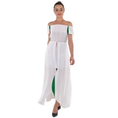 Italy Off Shoulder Open Front Chiffon Dress by tony4urban