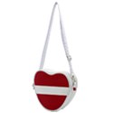 Latvia Heart Shoulder Bag View1