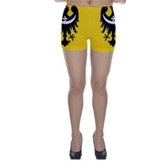 Dolnoslaskie Flag Skinny Shorts by tony4urban