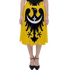 Dolnoslaskie Flag Classic Midi Skirt by tony4urban