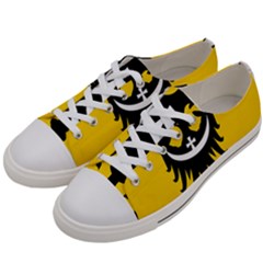 Dolnoslaskie Flag Women s Low Top Canvas Sneakers by tony4urban