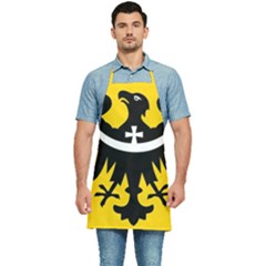 Dolnoslaskie Flag Kitchen Apron by tony4urban