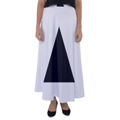 Magnitogorsk City Flag Flared Maxi Skirt by tony4urban