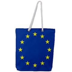 Europe Full Print Rope Handle Tote (large) by tony4urban