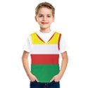 Lubuskie Flag Kids  Basketball Tank Top View1