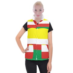 Lubuskie Flag Women s Button Up Vest by tony4urban