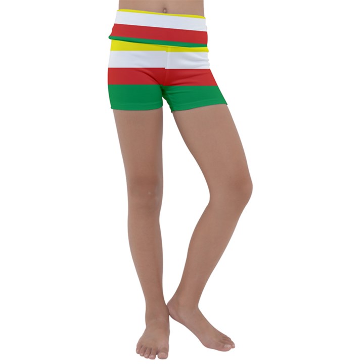 Lubuskie Flag Kids  Lightweight Velour Yoga Shorts