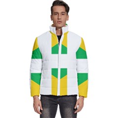 Halaka Flag Men s Puffer Bubble Jacket Coat by tony4urban