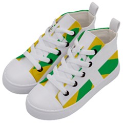 Halaka Flag Kids  Mid-top Canvas Sneakers by tony4urban