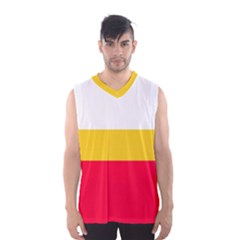 Malopolskie Flag Men s Basketball Tank Top by tony4urban